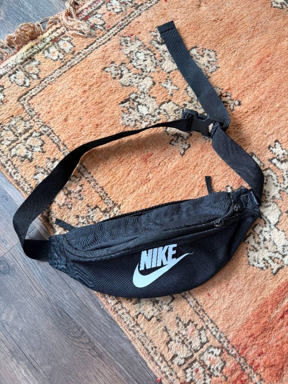 Nike black fanny pack bum bag
